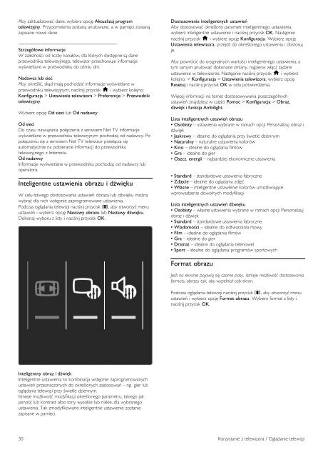 Philips LED TV - User manual - POL