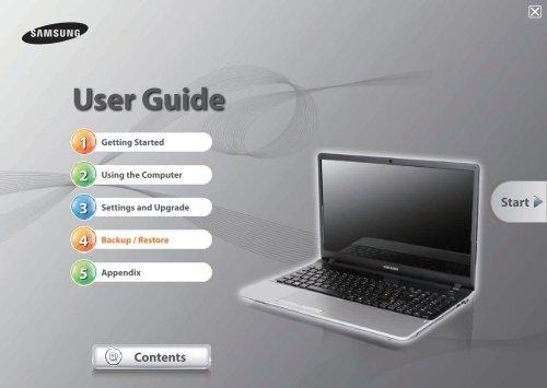 Samsung Series 3 15.6&quot; Notebook - NP305E5A-A07US - User Manual (Windows 7) ver. 1.4 (ENGLISH,13.44 MB)