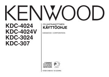 Kenwood KDC-3024 - Car Electronics Finnish ()
