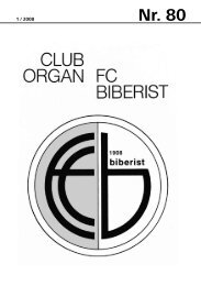 85 Jahre - FC Biberist