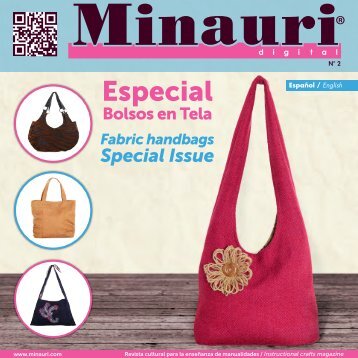 Minauri Digital Nº 02 (Bolsos con Patrones / Handbag with  Pattern) Bilingual ( ESP/ENG)