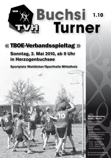 Buchsi Turner 1/2010 - TV Herzogenbuchsee