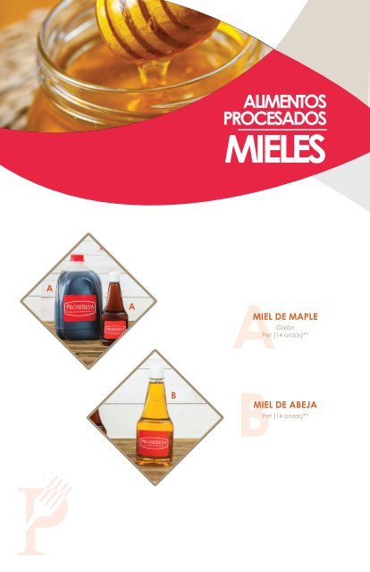 Catálogo de Productos PROSERESA