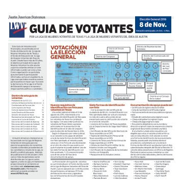 GUIA DE VOTANTES