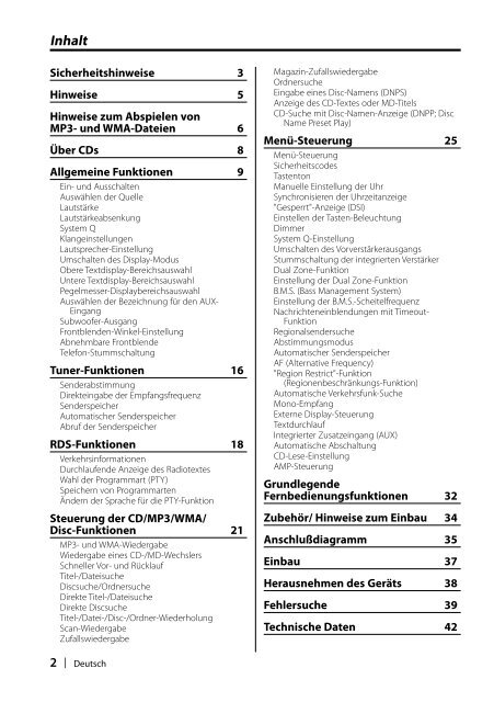 Kenwood KDC-W6527SE - Car Electronics German (2004/4/16)