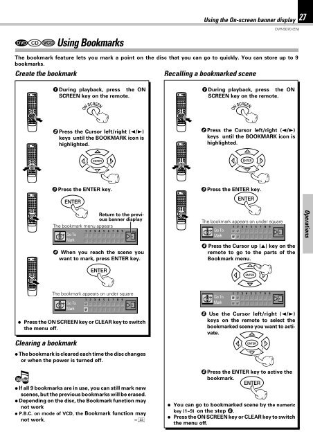 Kenwood DVR-5070 - Home Electronics English (2001/7/1)