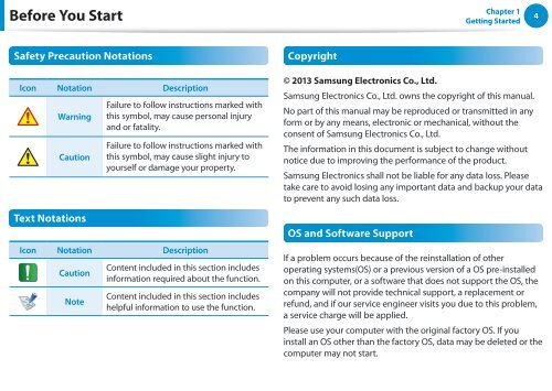 Samsung ATIV Book 2 (15.6&quot; HD / Pentium&reg; Processor) - NP270E5E-K01US - User Manual (Windows 7) ver. 1.6 (ENGLISH,17.64 MB)