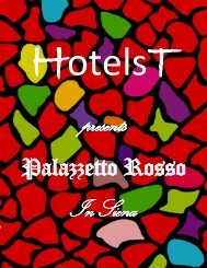 HotelsT PALAZZETTO  Issue1Sept2016