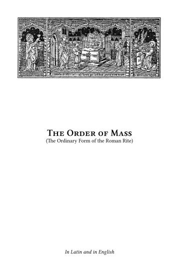 The Order of Mass