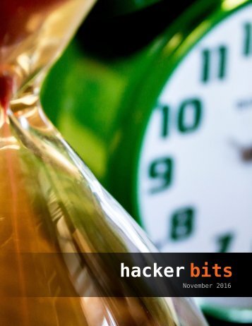 Hacker Bits, November 2016