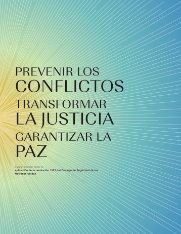 CONFLICTOS LA JUSTICIA PAZ