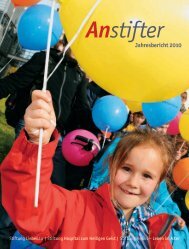 Jahresbericht 2010 der Stiftung Liebenau