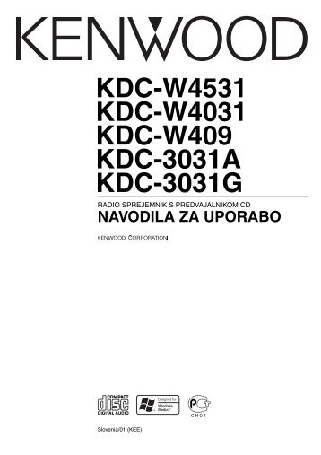 Kenwood KDC-3031A - Car Electronics Slovene (2004/10/21)