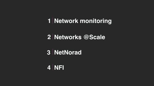 Network Fault Detection and Isolation