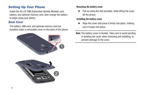 Samsung Samsung Galaxy S&reg; III (Verizon), 16GB Developer Edition - SCH-I535MBDVZW - User Manual ver. LF2_F5 (ENGLISH(North America),13.79 MB)