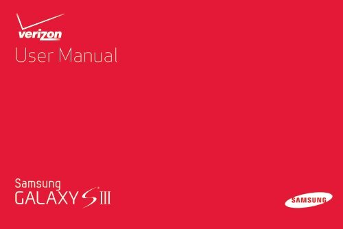 Samsung Samsung Galaxy S&reg; III (Verizon), 16GB Developer Edition - SCH-I535MBDVZW - User Manual ver. LK1_F4 (ENGLISH(North America),7.21 MB)