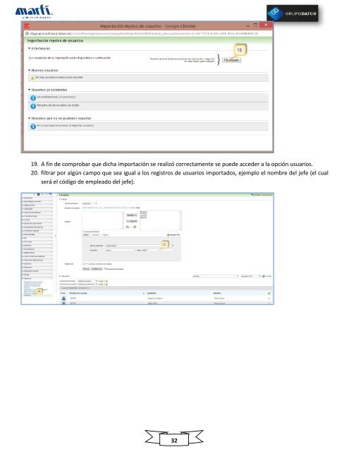 Doc Funcional y Técnica reportes e interfases