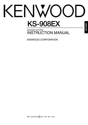 Kenwood KS-908EX - Home Electronics English (2004/7/20)