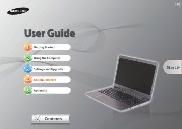 Samsung Series 5 14" Notebook - NP520U4C-A01UB - User Manual (Windows 7) (ENGLISH)