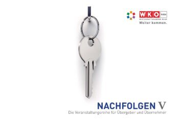 Nachfolgen V - Wirtschaftskammer Wien