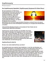 kopfhorerparty.de-Kopfhörerparty