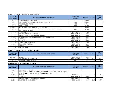 Í N D I C E ADMINISTRACIÓN PÚBLICA DE LA CIUDAD DE MÉXICO