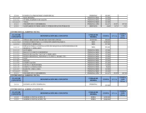 Í N D I C E ADMINISTRACIÓN PÚBLICA DE LA CIUDAD DE MÉXICO