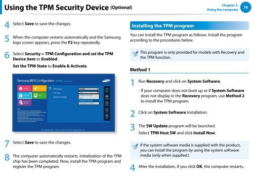 Samsung Series 7 13.3&rdquo; Notebook - NP740U3E-A01UB - User Manual (Windows 8) (ENGLISH)