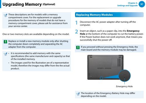 Samsung Series 7 13.3&rdquo; Notebook - NP740U3E-A01UB - User Manual (Windows 8) (ENGLISH)