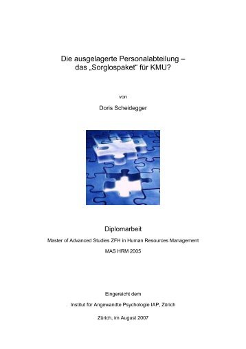 Die ausgelagerte Personalabteilung – das „Sorglospaket“ für KMU?