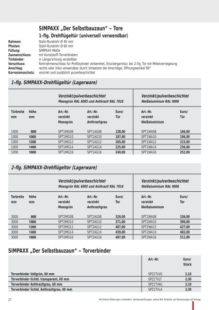 U-Profil-Gittermatten - KSM-Zaunbau