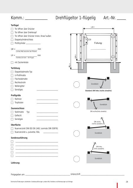 U-Profil-Gittermatten - KSM-Zaunbau