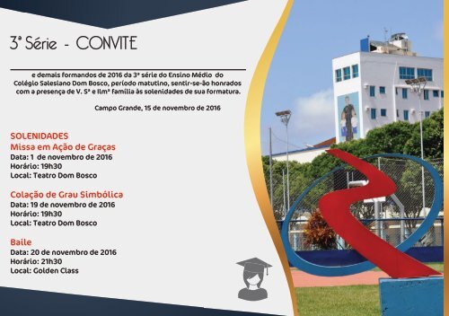 Convite Formatura