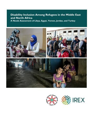 Disability Inclusion Among Refugees in the Middle East and North Africa