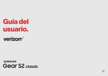 Samsung Gear S2 classic (Verizon) - SM-R735VZKAVZW - User Manual ver. Tiezen (SPANISH(North America),1.55 MB)