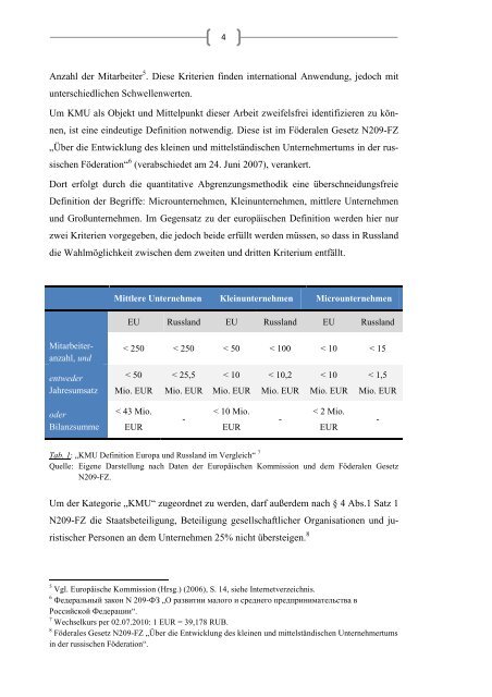 Bleck KMU in Russland - Deutsches Institut für Bankwirtschaft