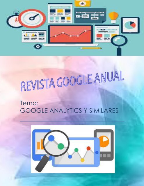 GOOGLE ANALYTICS Y SIMILARES 