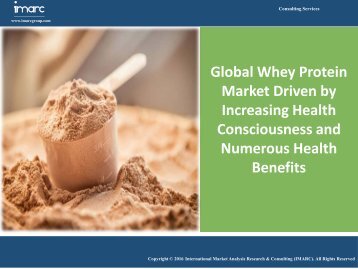 Whey Protein Market Report | Industry Outlook for 2016-2021