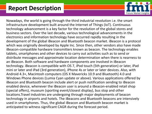 IBeacon And Bluetooth Beacon Market
