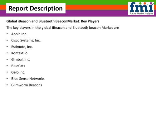 IBeacon And Bluetooth Beacon Market