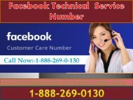 1-888-269-0130 Facebook tech support phone number