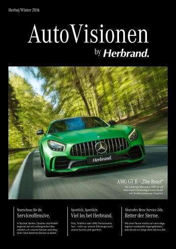 AutoVisionen - Das Herbrand Kundenmagazin Ausgabe 12