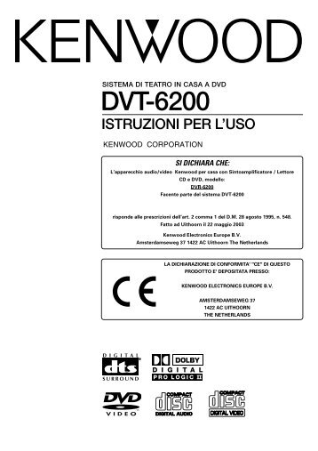 Kenwood DVT-6200 - Home Electronics Italian (2004/10/27)