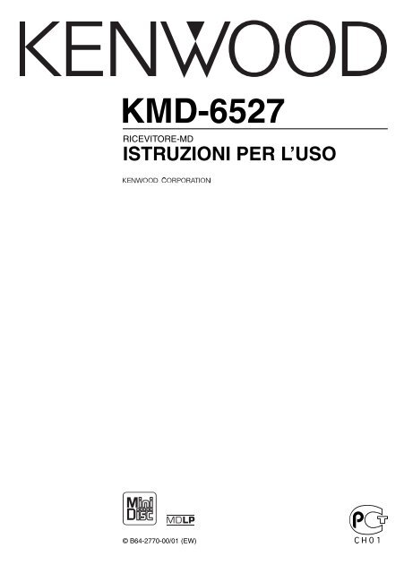 Kenwood KMD-6527 - Car Electronics Italian (Revised) (2004/4/26)