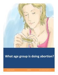 What age group is doing abortion?