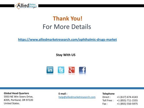 Ophthalmic Drugs Market