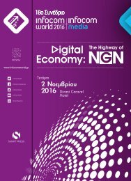 18TH INFOCOM WORLD 2016 - Digital Economy: The Highway of NGN [PROGRAM]