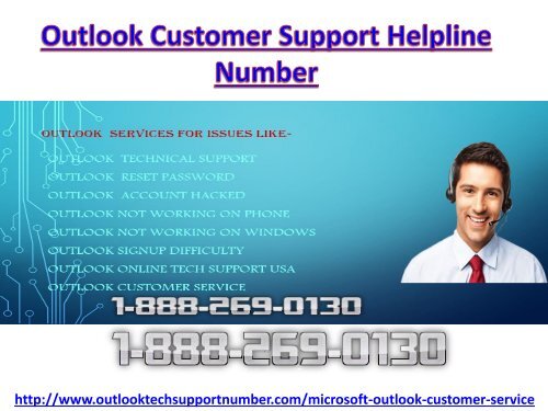Microsoft outlook customer 1-888-269-0130 service phone number
