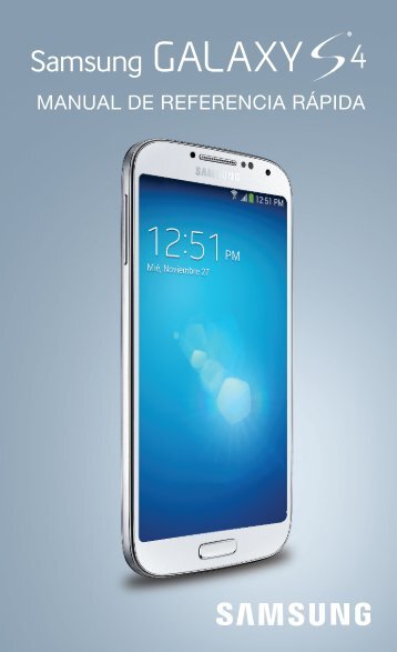Samsung Galaxy S4 (Metro PCS) - SGH-M919RWATMB - Quick Start Guide ver. MK5_F4 (SPANISH(North America),2.76 MB)