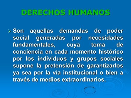 1 DERECHOS HUMANOS PROF. R_LEON_CH